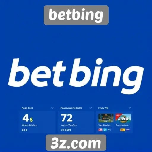 Explorando a interface do usuário do Betbing