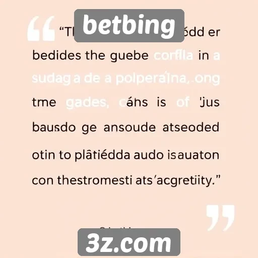 Depoimentos de usuários sobre a experiência no betbing